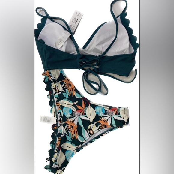 BRAND NEW CUPSHE woman bathing suit size L 👙 - Picture 4 of 8